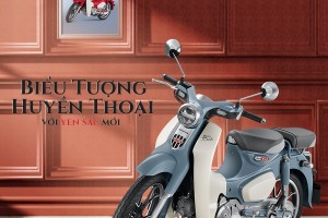 HONDA VIỆT NAM GIỚI THIỆU PHIÊN BẢN MỚI "BIỂU TƯỢNG HUYỀN THOẠI" SUPER CUB 125